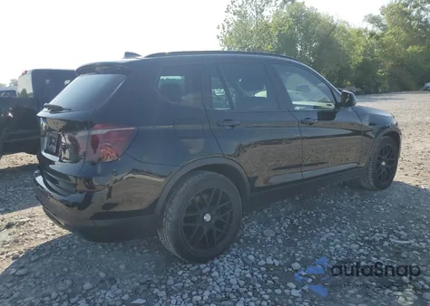 2017 BMW X3 xDrive28I из США, поврежденный, VIN 5UXWX9C34H0W72816